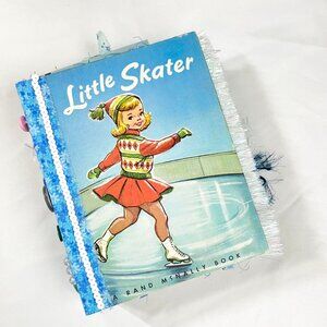 Winter Junk Journal, Retro Vintage Journal for Memorykeeping, Scrapbooking, Rand